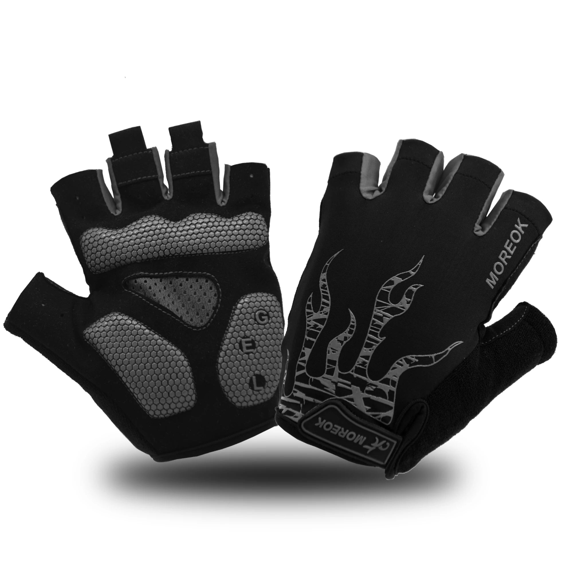 Breathable MTB Cycling Gloves with Shock Absorbing Gel Pads - Smarsty