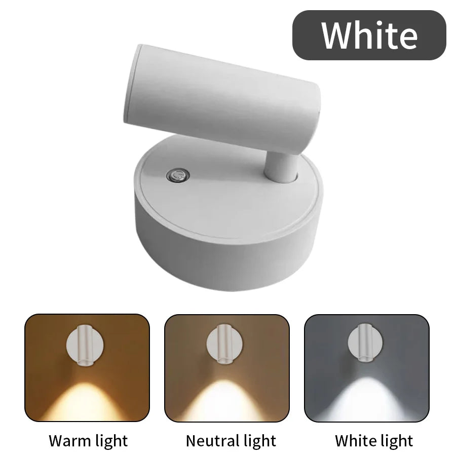 Wireless USB Rechargeable LED Magnetic Wall Light - Smarsty