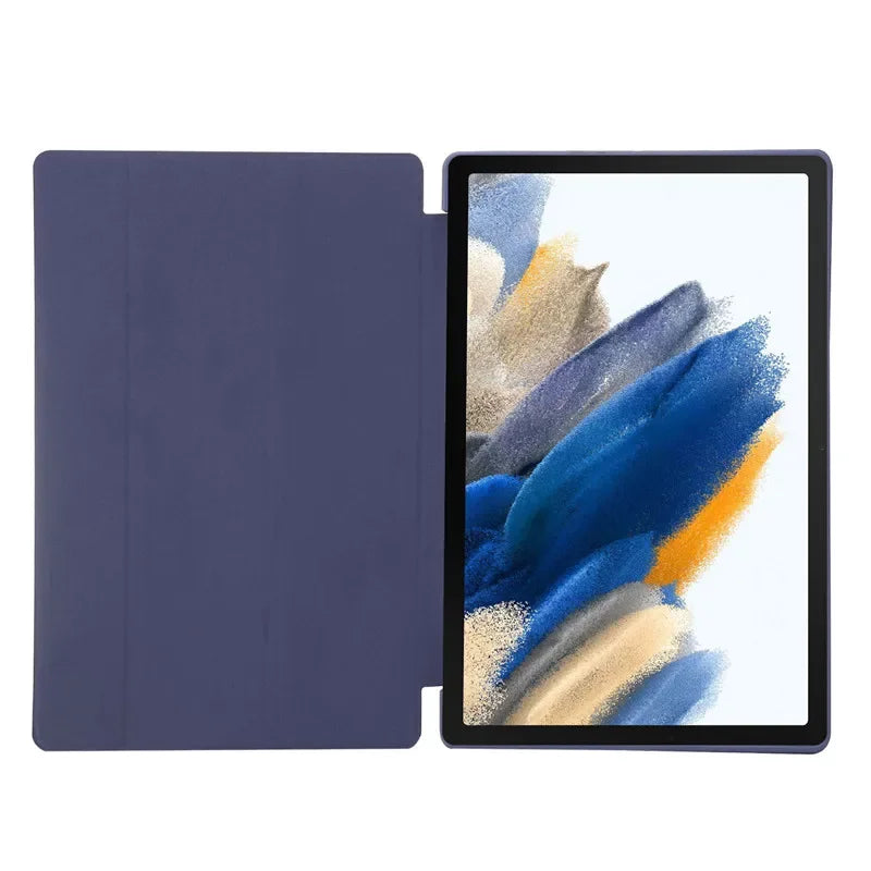 For Lenovo Tab P11 TB-J606F Case 11 inch Folding Stand Soft Silicone Back Cover for Lenovo Tab P11 Plus 2021 J607F J616F Case - Smarsty