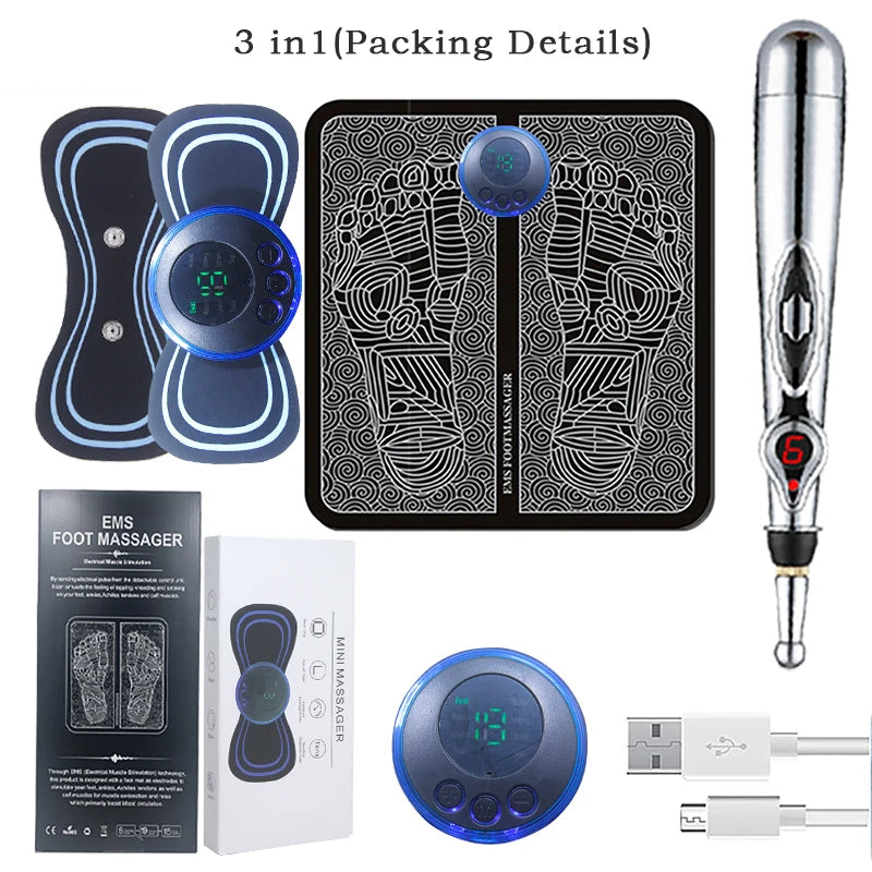 Portable Full Body Massage Set for Relaxation - Smarsty