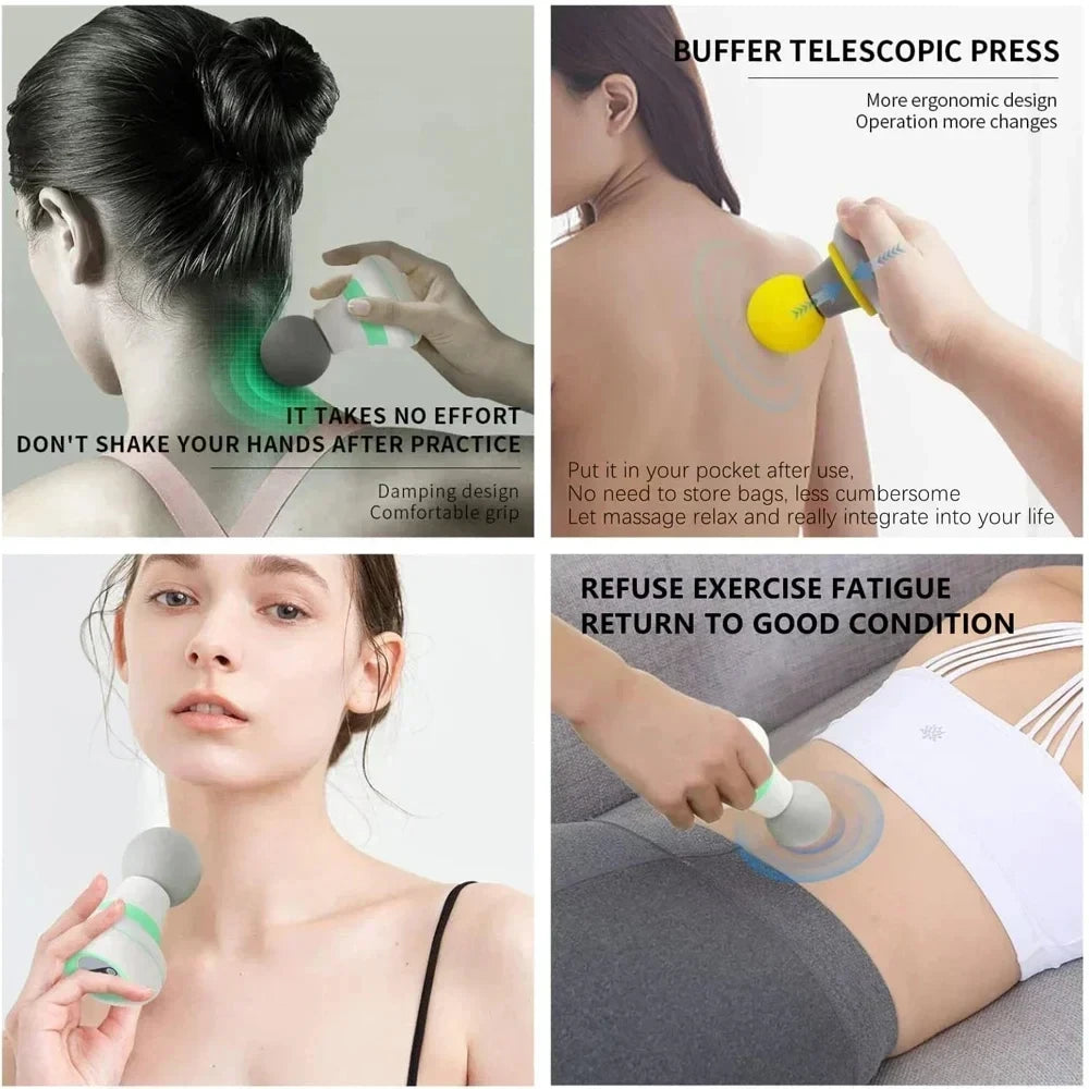 Mini Portable Massage Gun for Deep Tissue Relief - Smarsty