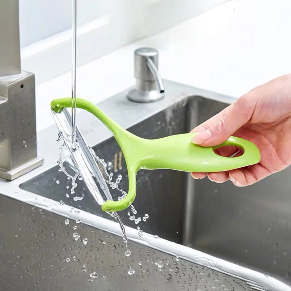 Peeler Vegetables Fruit Stainless Steel Cabbage Graters Salad Potato Slicer Kitchen Accessories Cooking Tools Wide Mouth by Smarsty