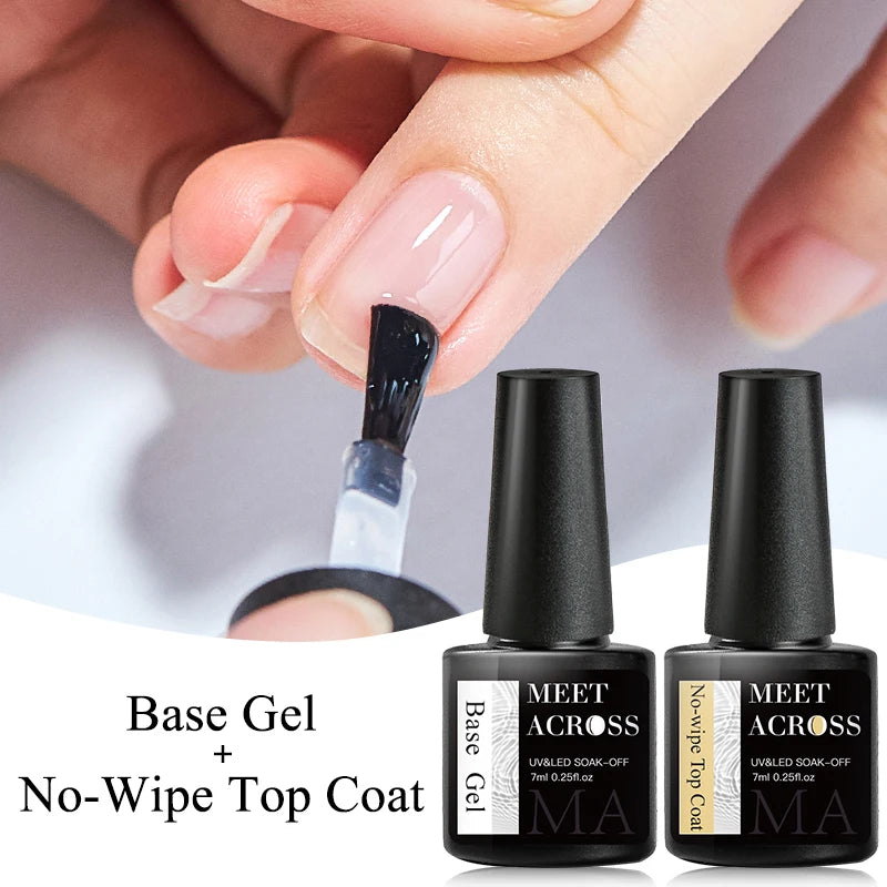 Meet Across UV Base Top Coat Gel Polish for Durable Manicures - Smarsty