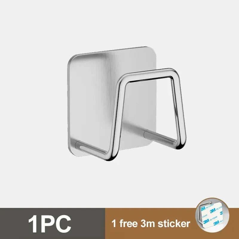 Kitchen Shelf Rag Storage Drainage Shelf No-Punch Storage Rack Home Spice Rack Sink Tap Sink Drainage Rack Kitchen Accessories by Smarsty