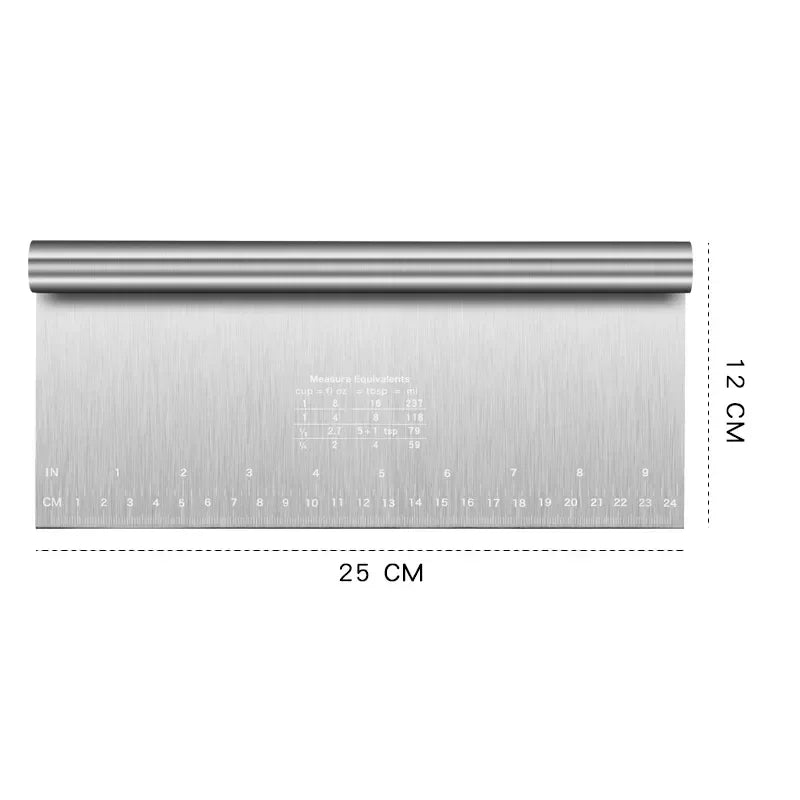 Stainless Steel Cake Scraper for Perfect Edges - Smarsty