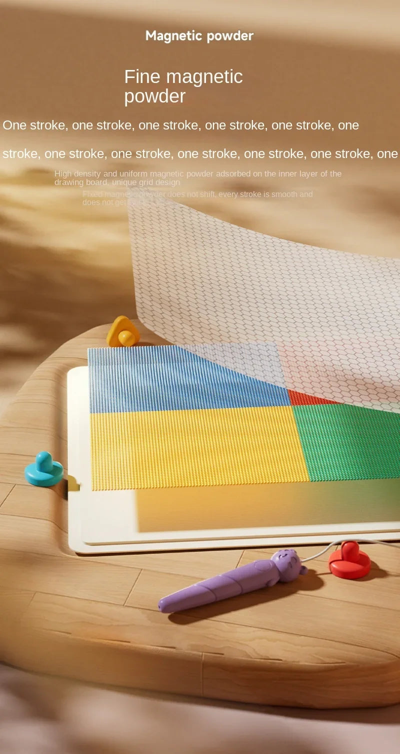 Children Cartoon Drawing Board Baby Puzzle Magnetic Writing Board Toy Graffiti Magnetic Drawing Board Montessori Toy for Kids - Smarsty