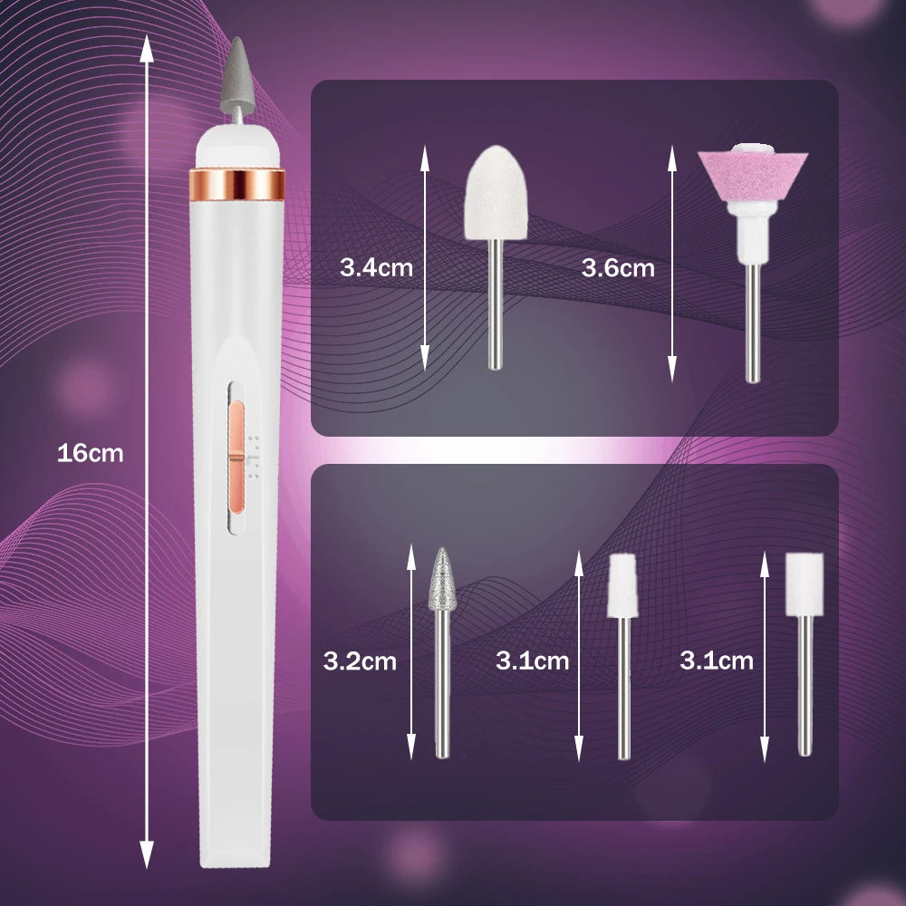 YIKOOLIN Portable Nail Drill Machine for Salon Quality Manicure - Smarsty