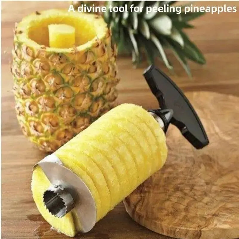 1pcs Pineapple Slicer Peeler Peeler Stainless Steel Fruit Tools Cooking Tools Kitchen Accessories Kitchen Gadgets by Smarsty