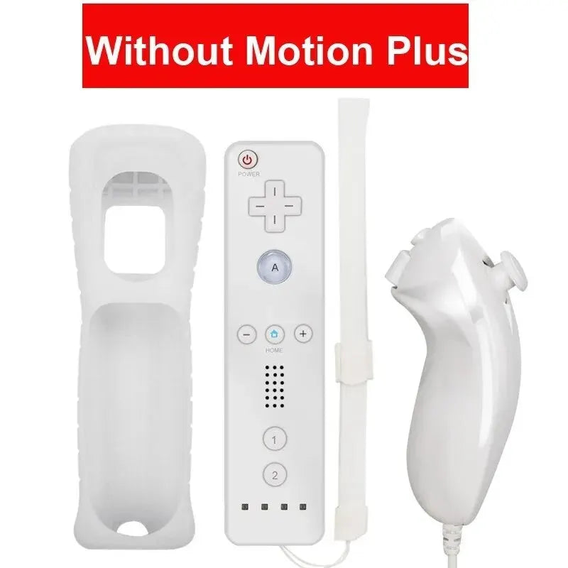 Wireless Nintendo Wii Gamepad Controller with Nunchuck Joypad - Smarsty