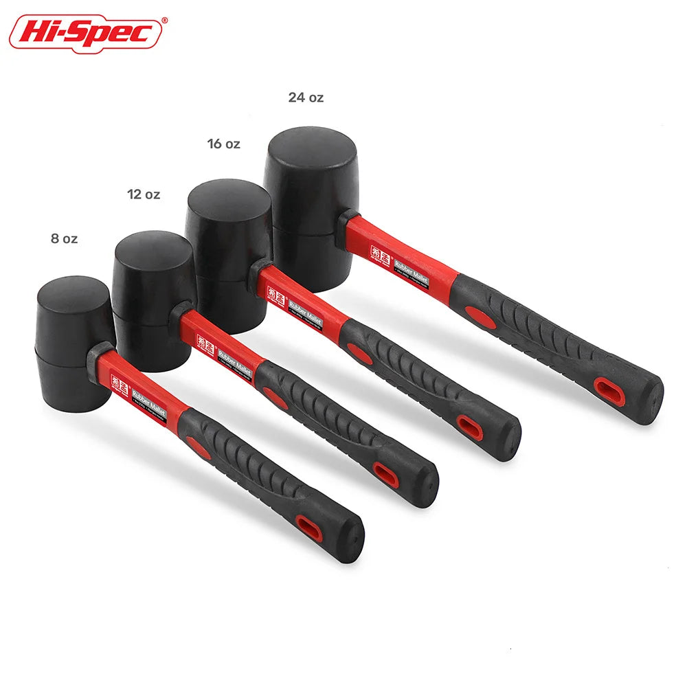 Hi-Spec Heavy Duty Rubber Mallet for Household Use - Smarsty