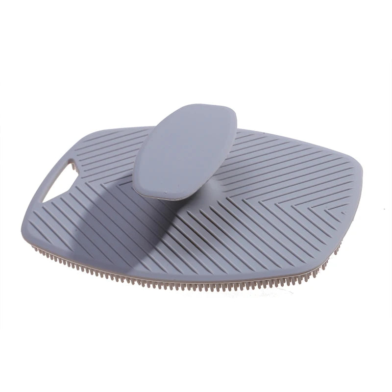 Soft Silicone Exfoliating Brush for Gentle Body Cleansing - Smarsty