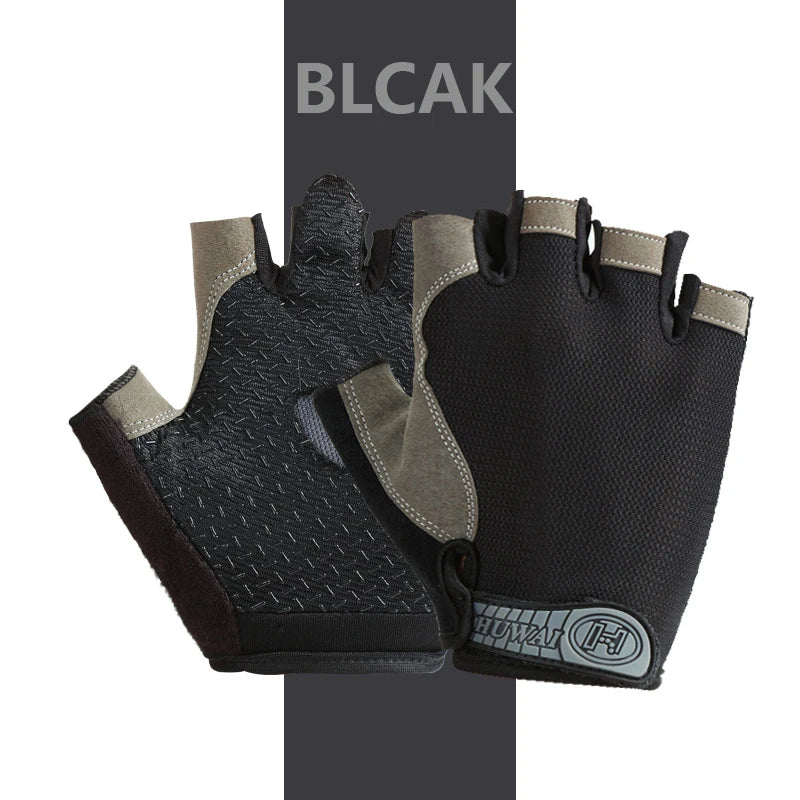 Breathable Fingerless Gym Gloves For Fitness Training - Smarsty