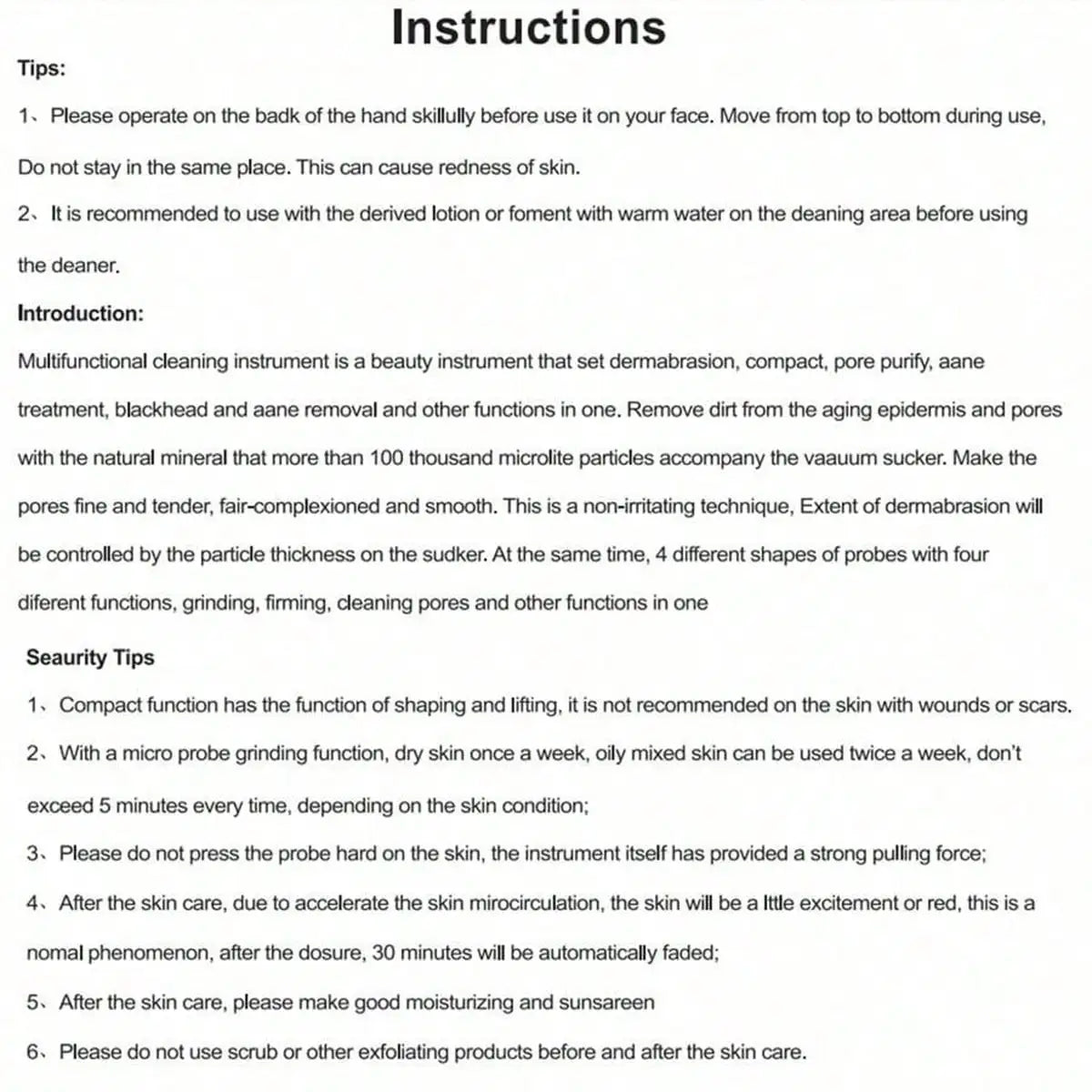 Electric Facial Skin Care Pore Vacuum Blackhead Remover - Smarsty