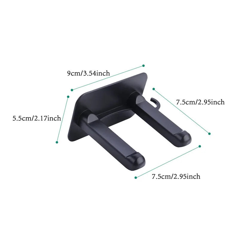 Wall Mounted Hair Dryer Holder Stainless Steel Organizer - Smarsty