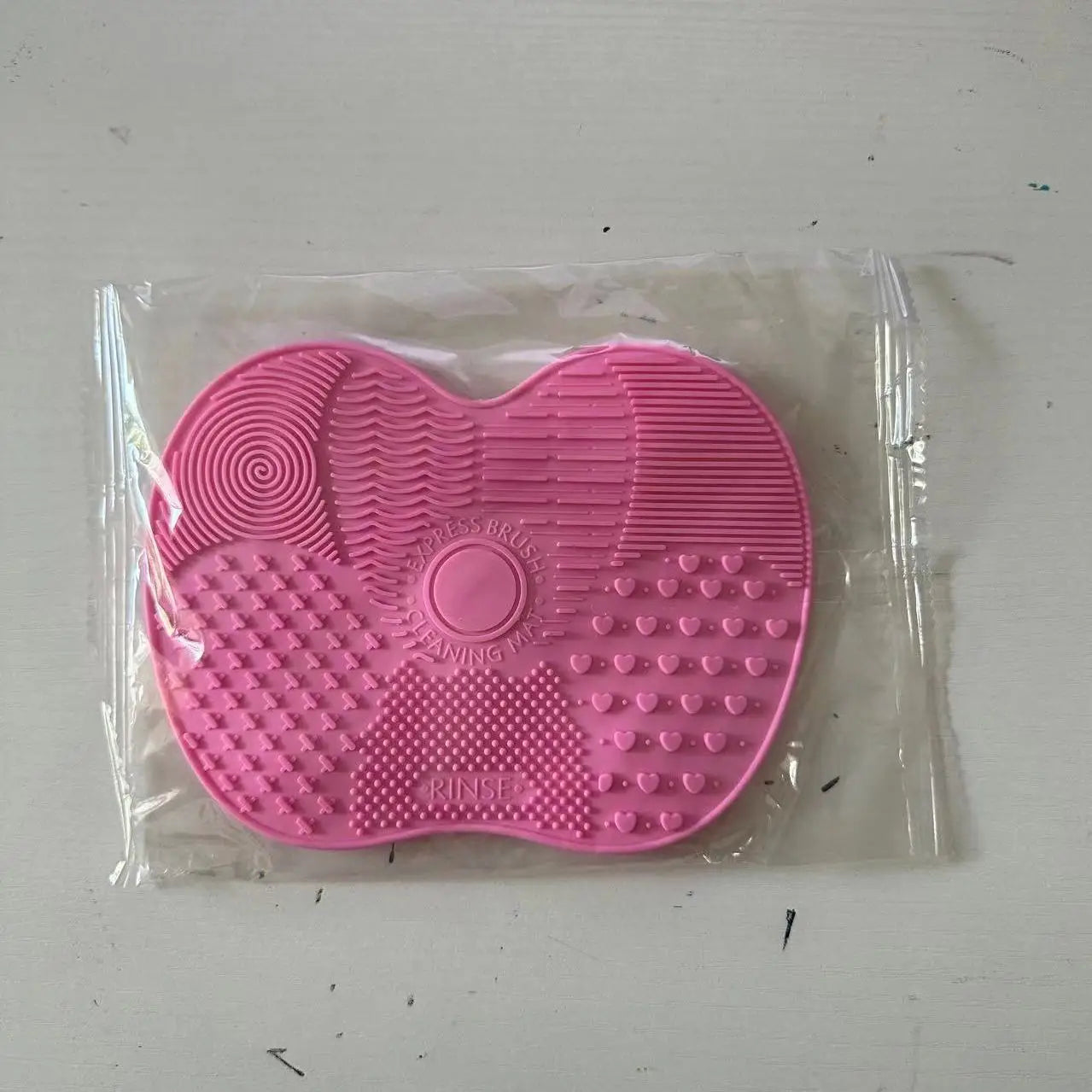 Silicone Apple Brush Cleaning Pad with Suction Cup - Smarsty