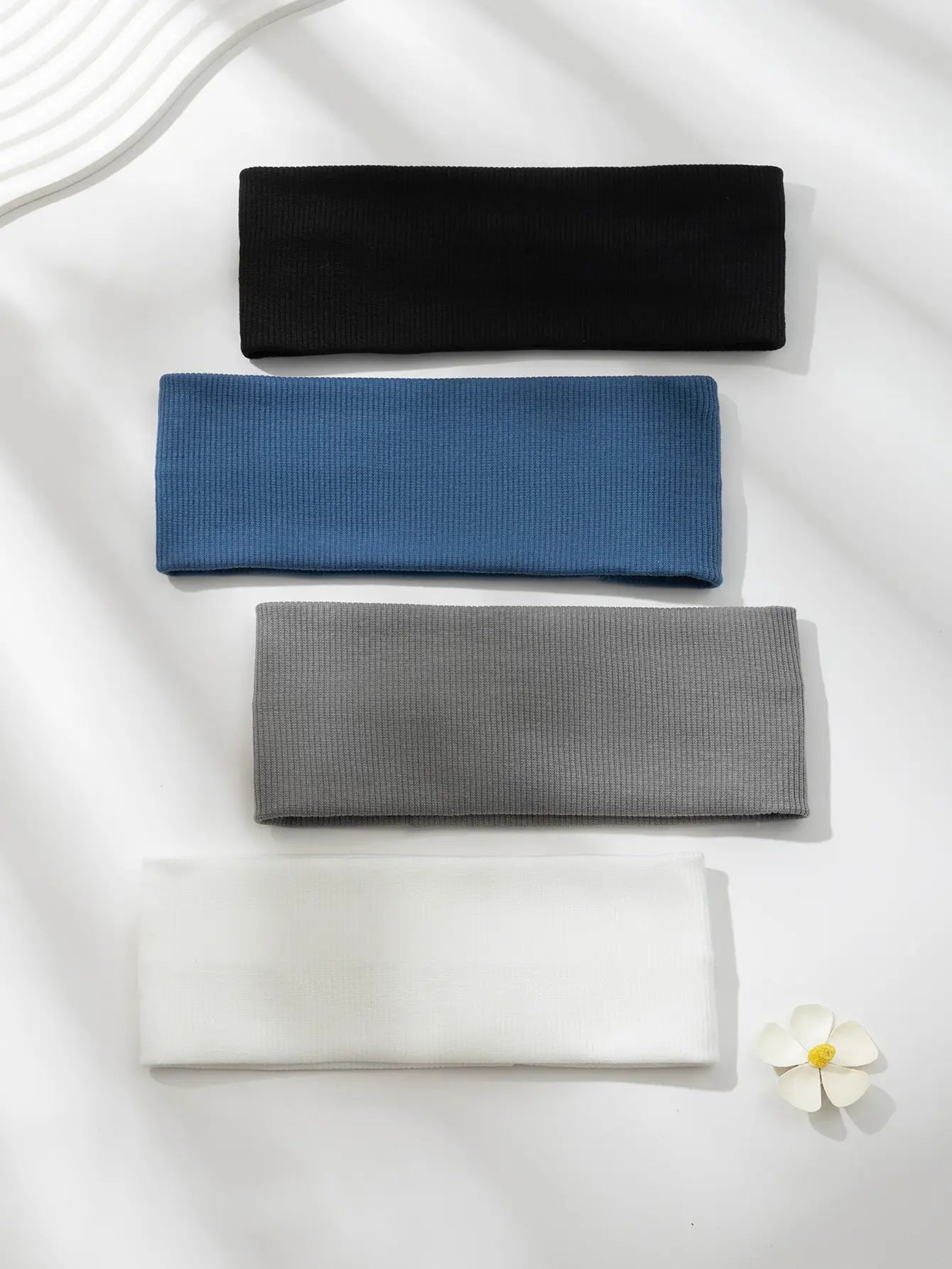 Women Elastic Hair Bands Set Soft Stretchy Headbands - Smarsty