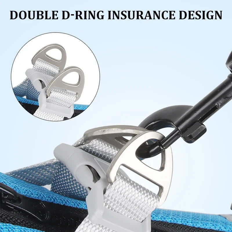 Dog Cooling Vest Adjustable Reflective Harness for Summer - Smarsty