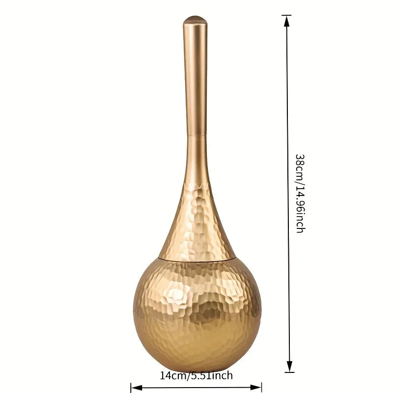 Golden High-End Toilet Brush with Long Handle - Smarsty
