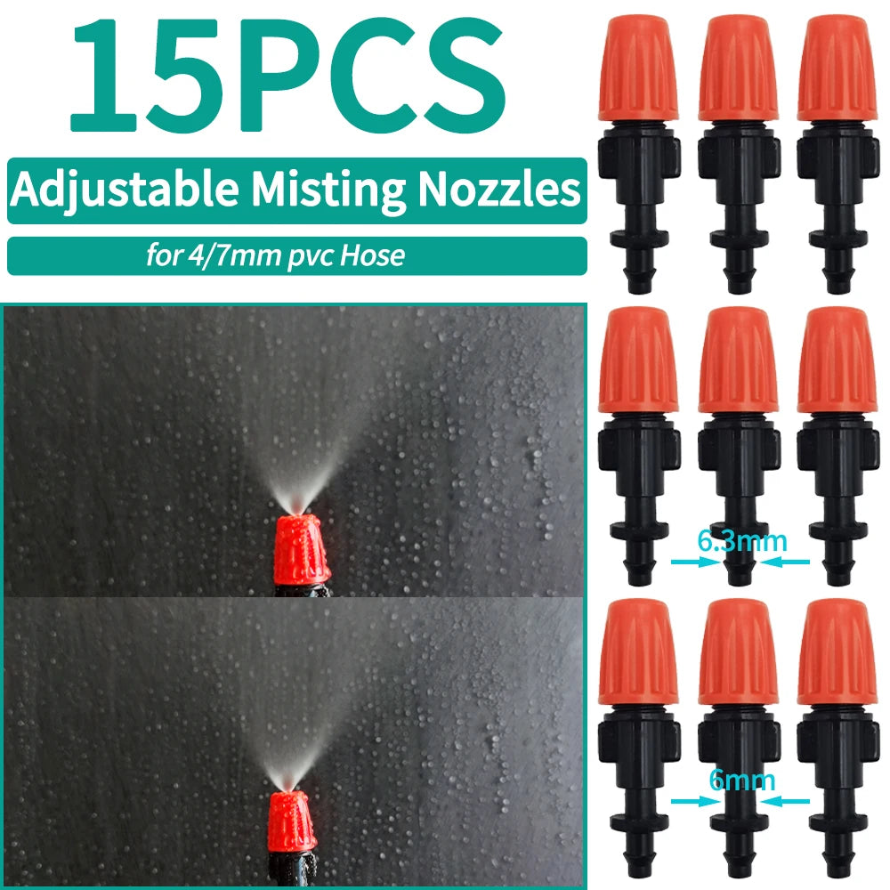 Adjustable Micro Spray Watering Dripper for Gardens - Smarsty