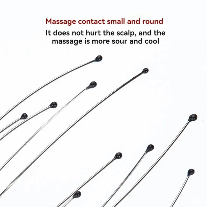 Stainless Steel Octopus Head Massager for Ultimate Relaxation - Smarsty