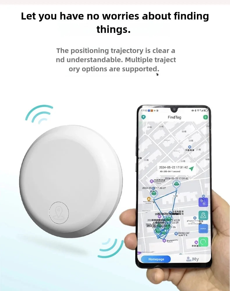 Smart Airtag Bluetooth GPS Tracker for Pets and Keys - Smarsty