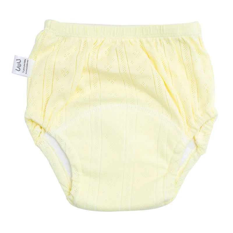 Newborn Training Pants Baby Shorts Solid Color Washable Underwear BABY Boy Girl Cloth Diapers Reusable Nappies Infant Panties by Smarsty