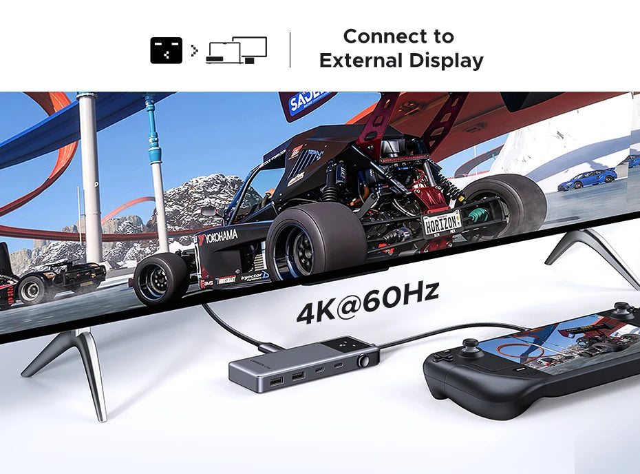 USB C Hub 6 In 1 4K60Hz PD100W ProDockingStation Adapter