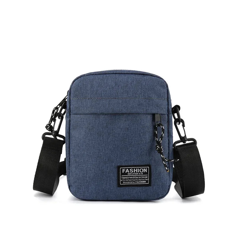Compact Square Crossbody Bag With Oxford Cloth Durability - Smarsty