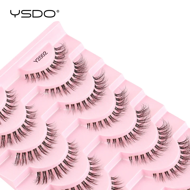 YSDO Natural Full Cat Eye False Eyelashes 3D Effect - Smarsty