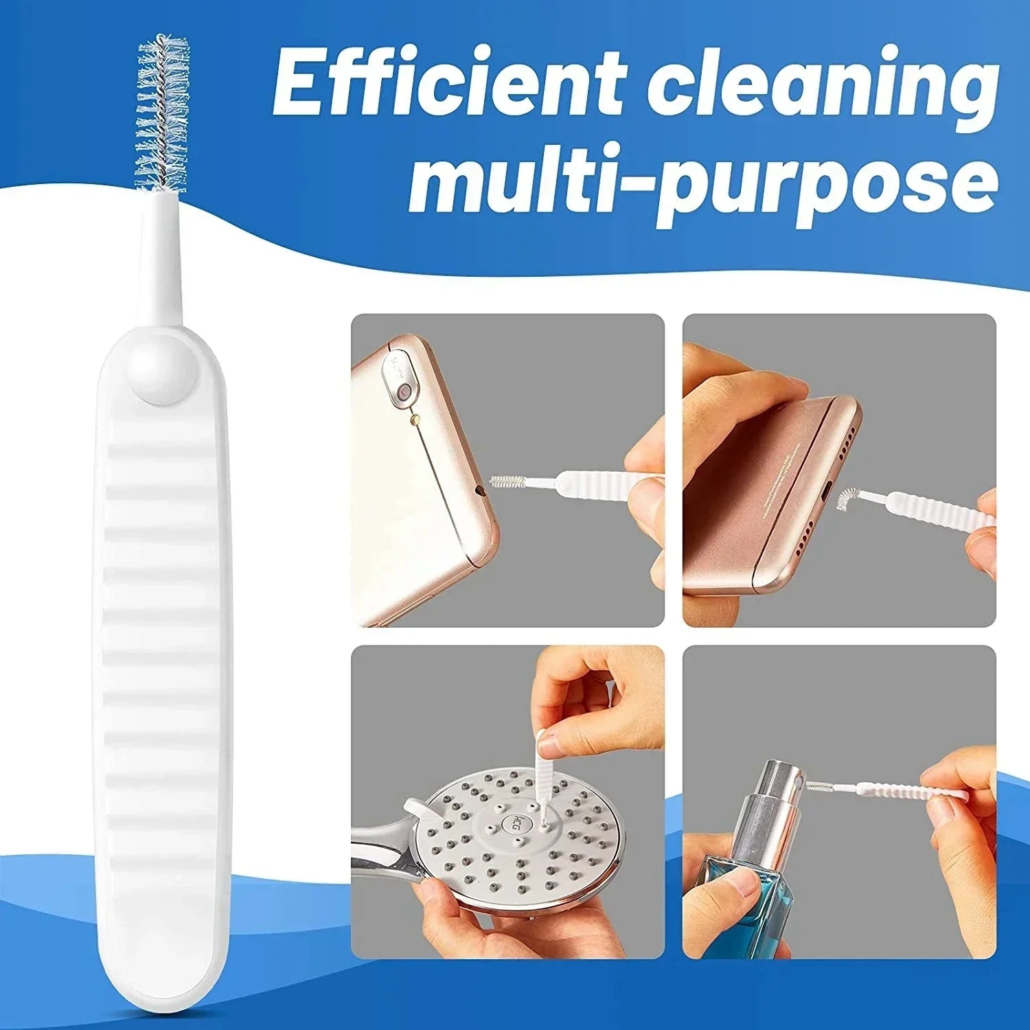 Cell Phone Charging Port Dust Plug with Cleaning Brush for IPhone 15 14 13 16Pro Max Plus Samsung Xiaomi IOS Type C Cleaner Set - Smarsty