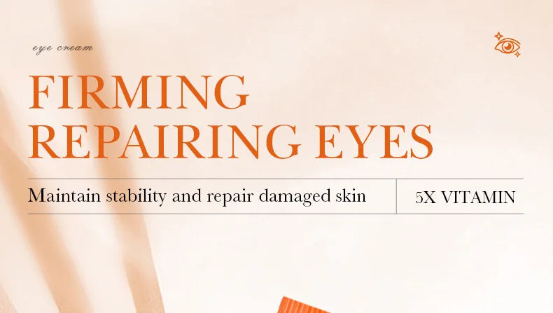 Vitamin C Eye Cream for Dark Circles and Puffiness - Smarsty