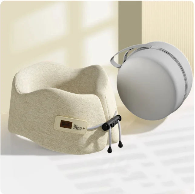 Memory Foam U-Shaped Travel Pillow for Neck Support - Smarsty