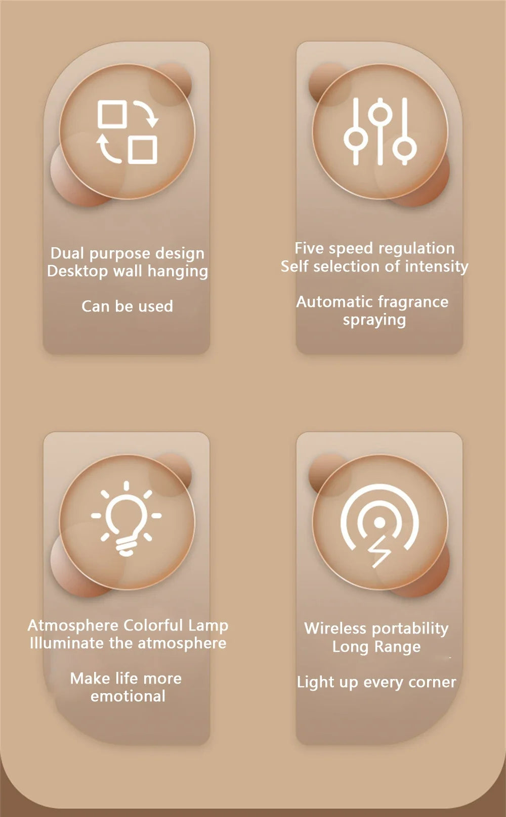 Aroma Diffuser Humidifier for Relaxing Aromatherapy - Smarsty