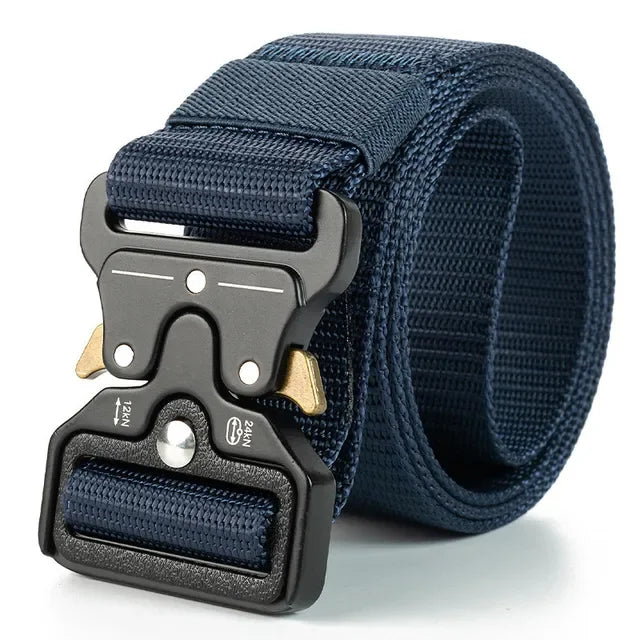 Tactical Canvas Belt Mens Military Outdoor Waistband - Smarsty