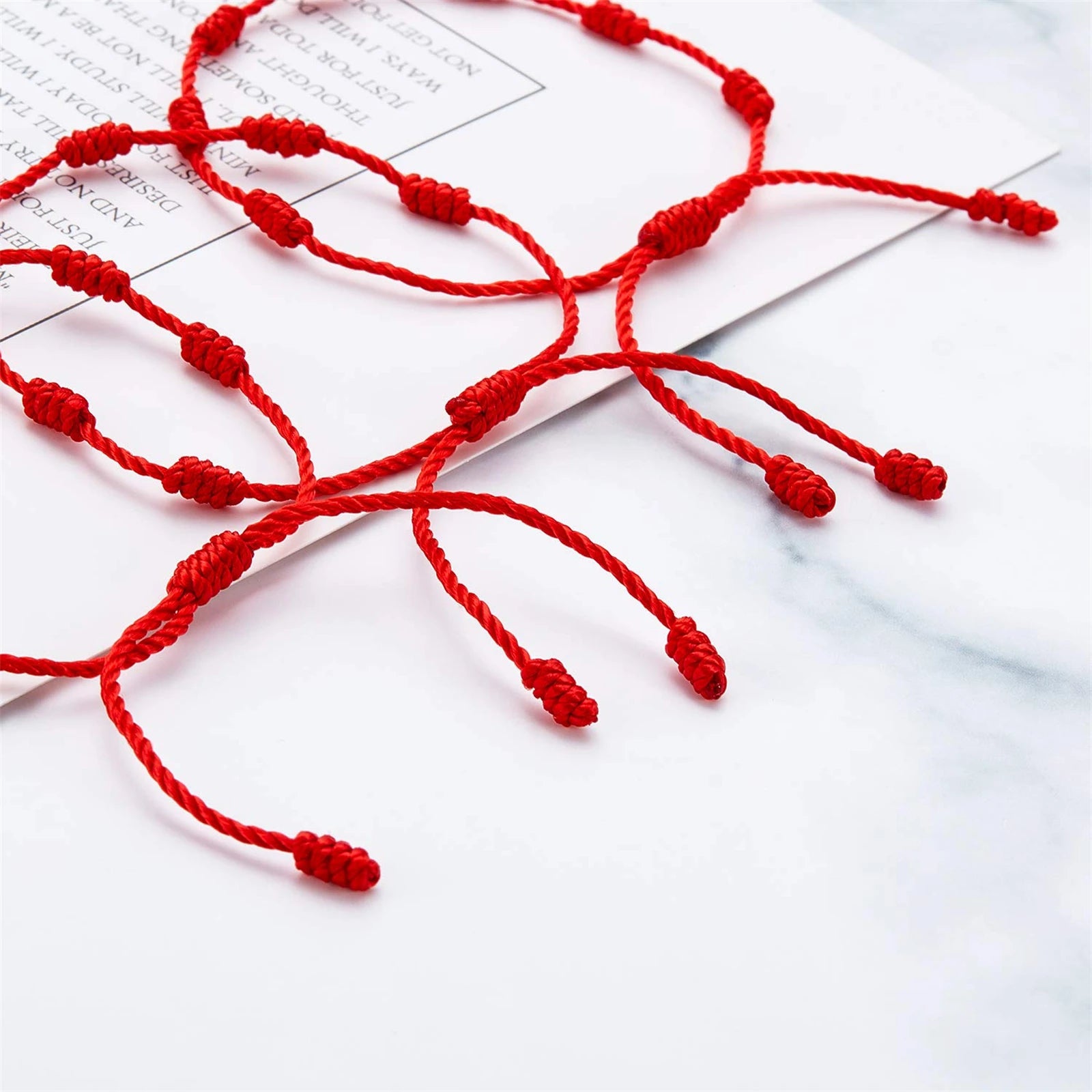 Handmade Red String Bracelets for Protection and Style - Smarsty