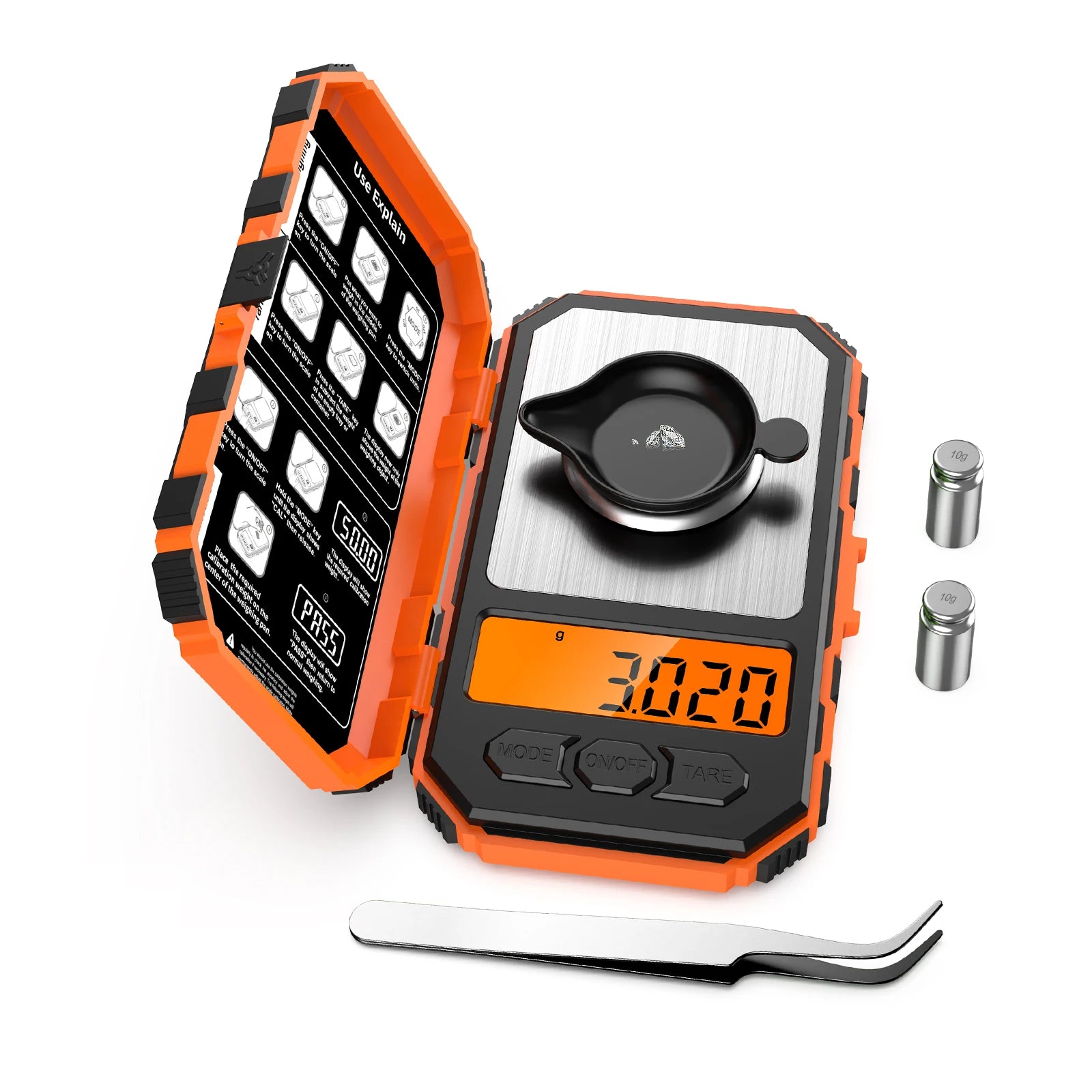 Mini Digital Pocket Scale for Jewelry Precision 0.001g Accuracy - Smarsty