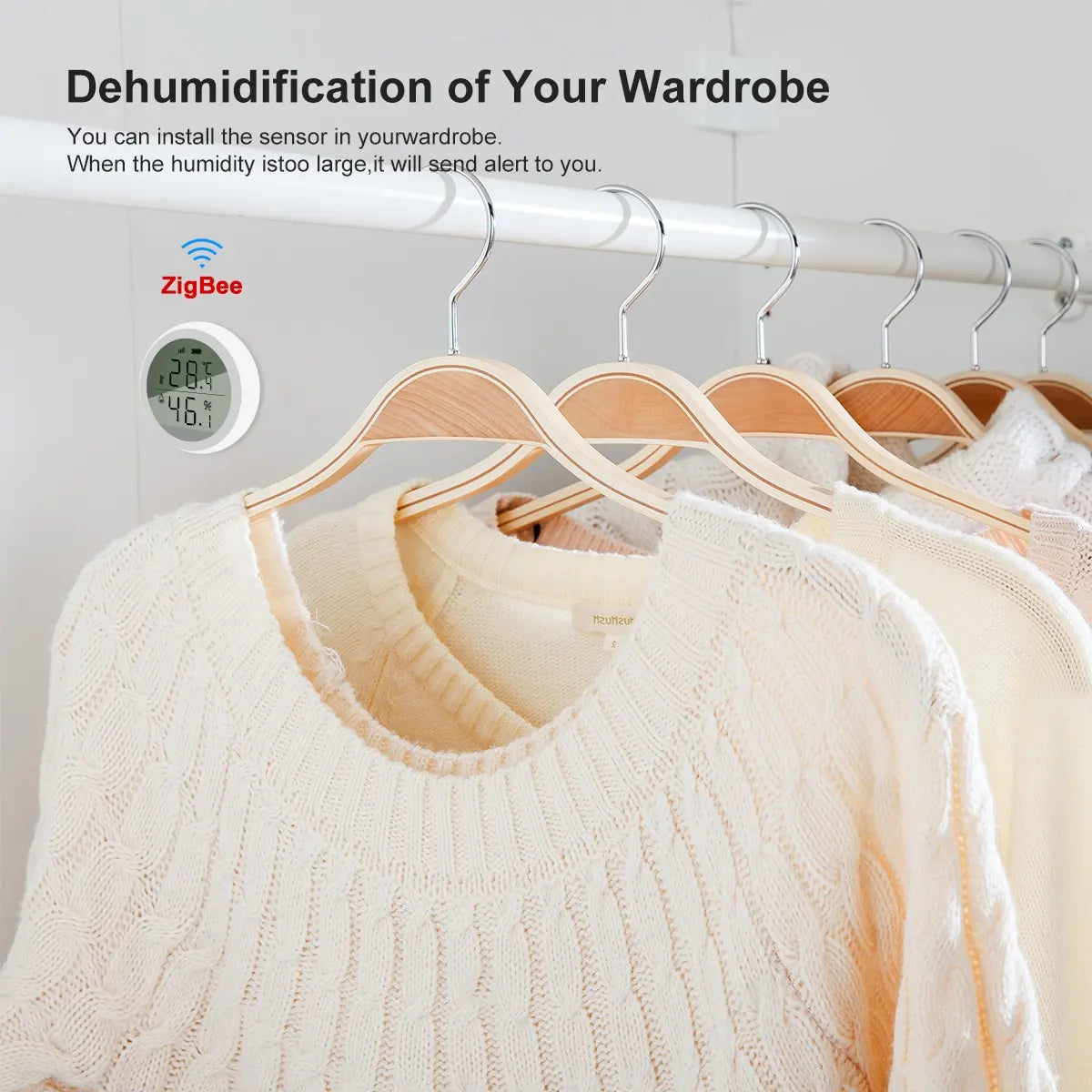 Tuya Smart ZigBee Temperature and Humidity Sensor - Smarsty