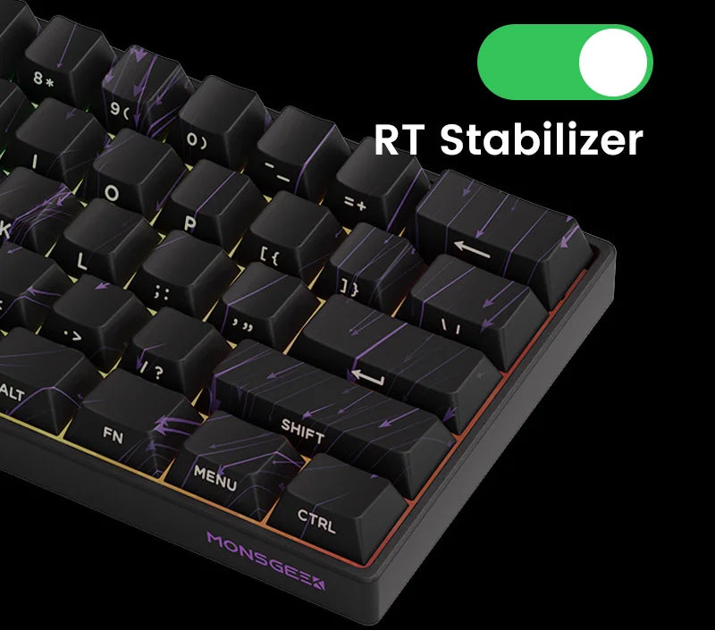 Mechanical Keyboard 60 Percent With Magnetic Switch ARGB