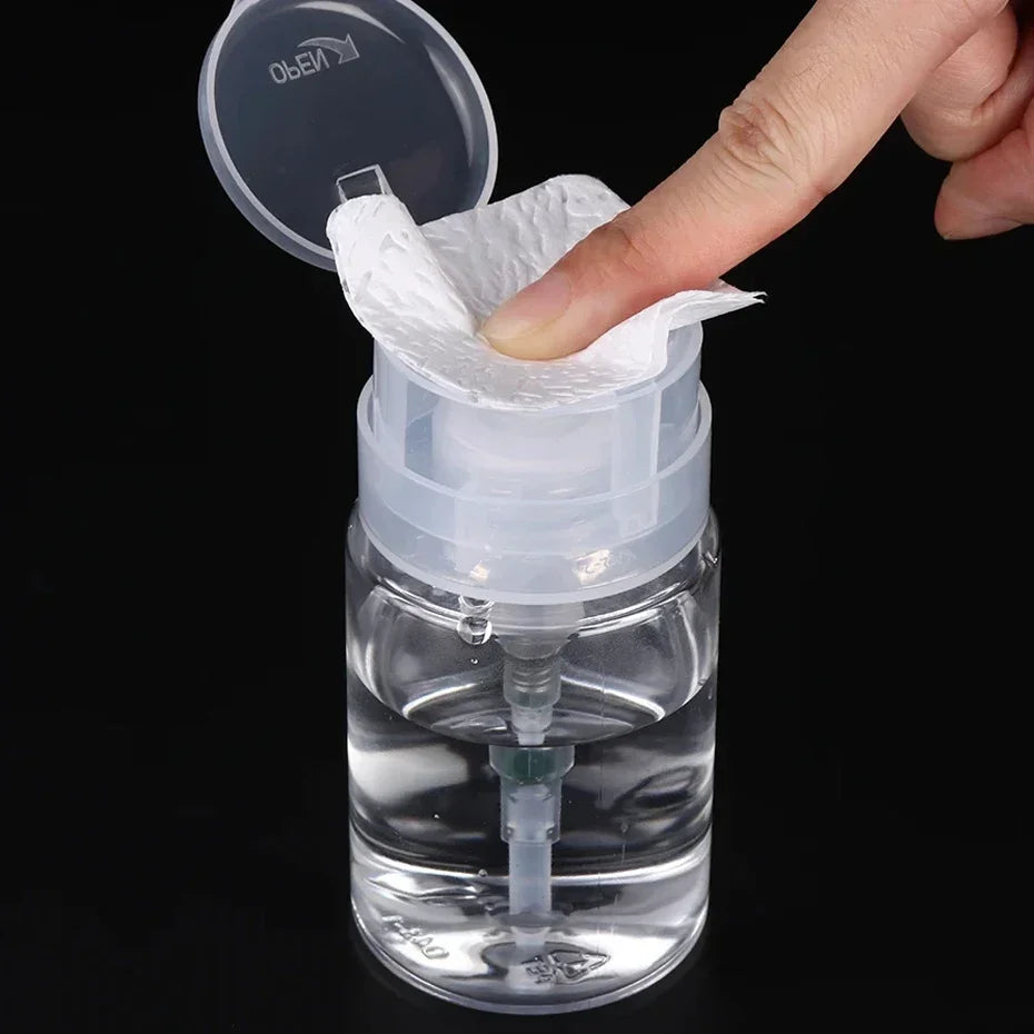 Refillable Nail Polish Remover Pump Dispenser 100 ml - Smarsty