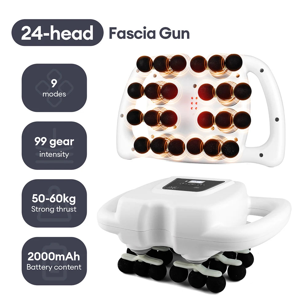 High-Frequency Vibration Body Massage Gun for Muscle Relief - Smarsty