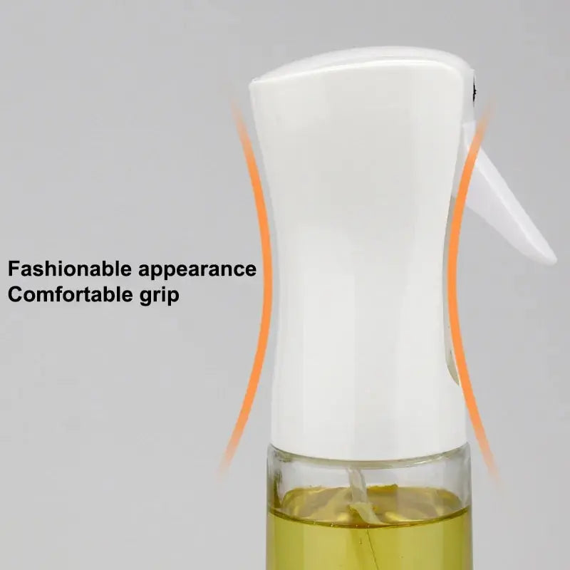 1pc 200ml/300ml Oil Spray Bottle Kitchen Cooking Olive Oil Dispenser Camping BBQ Baking Vinegar Soy Sauce Sprayer Containers by Smarsty