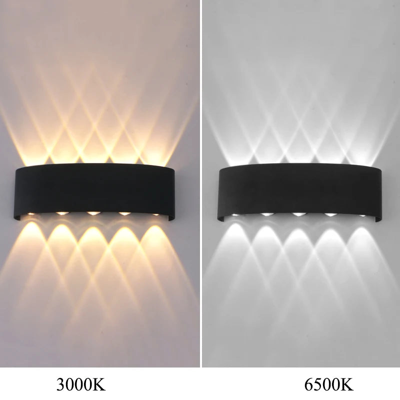 Waterproof LED Wall Light for Outdoor Decor - Smarsty