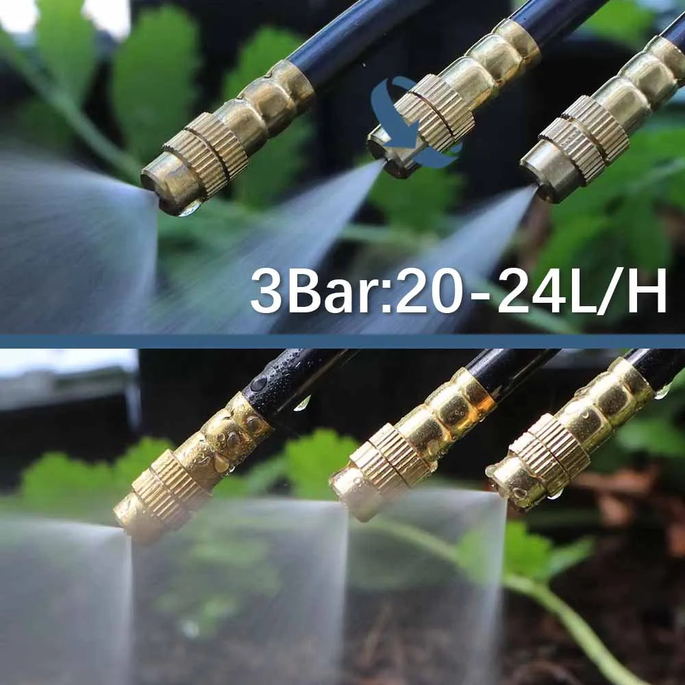 360 Degree Adjustable Misting Cooling System for Gardens - Smarsty
