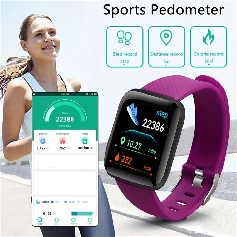 Smart Watch Fitness Tracker with Heart Rate Monitor - Smarsty