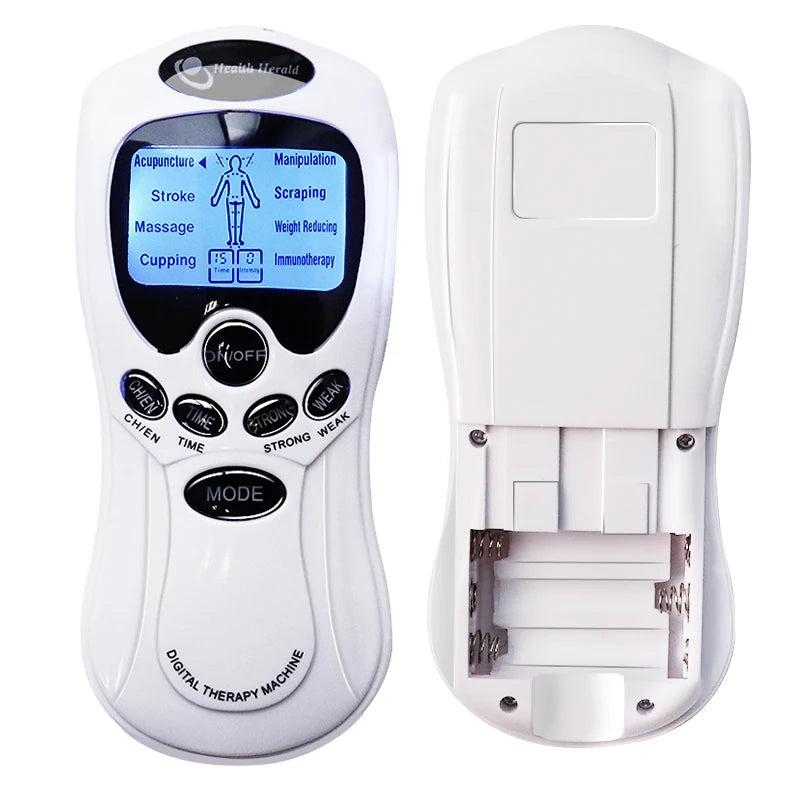 Electric Dual Output TENS Massage Machine for Full Body Relief - Smarsty