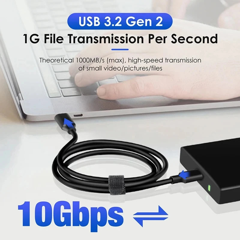 USB 3.2 Type C Cable for Fast Charging and Data Transfer - Smarsty