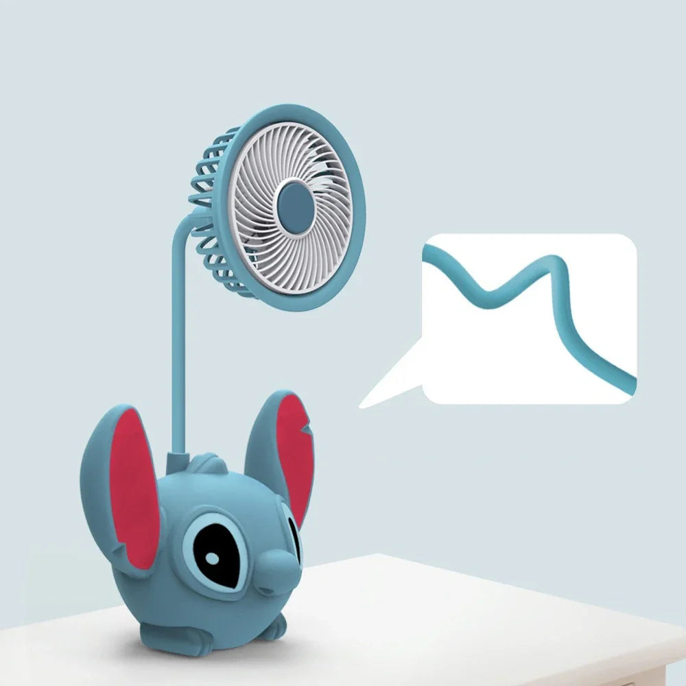LED Lilo and Stitch Desk Lamp with Pencil Sharpener - Smarsty