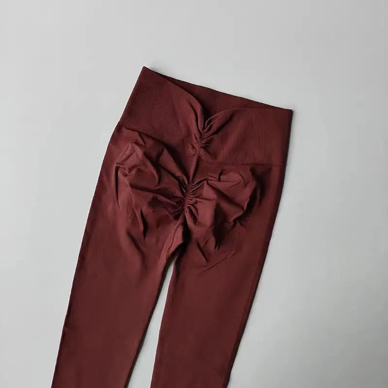 High-end Yoga Pants Women Fitness Leggings High elastic Sports Pants Push UP Tights Running Leggings Breathable Gym Leggings - Smarsty
