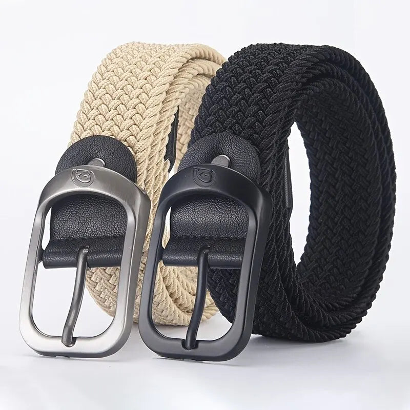 Unisex Woven Elastic Belt Casual Outdoor Sports - Smarsty