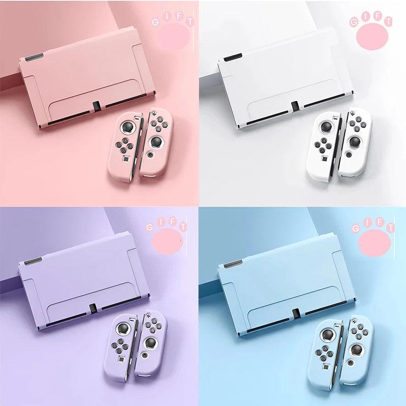 Nintendo Switch OLED Protection Case with Joy Con Accessories - Smarsty
